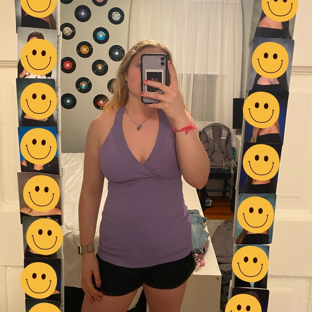 Lululemon Purple Razorback Tank